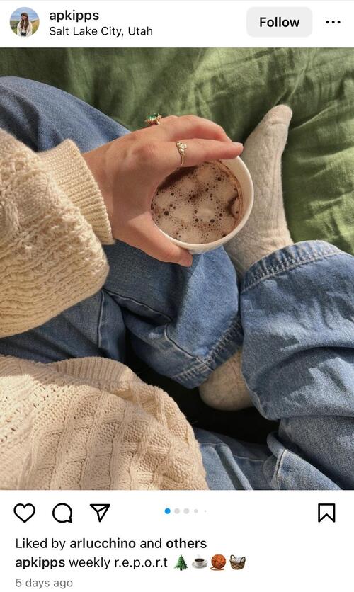 Photo Dump - example of a carousel photo dump