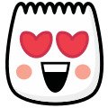 tiktok emojis - loveface
